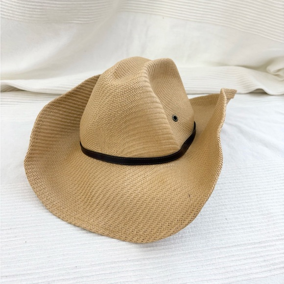 Sun Day Afternoons Tan Straw Cowboy Hat Beach Hat - Picture 5 of 16